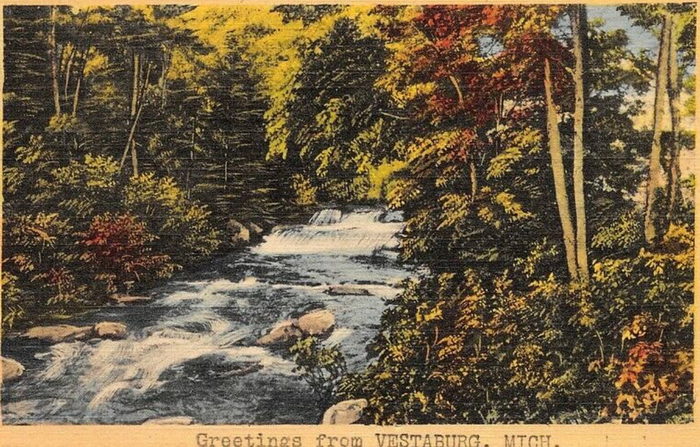 Vestaburg - Old Postcard (newer photo)